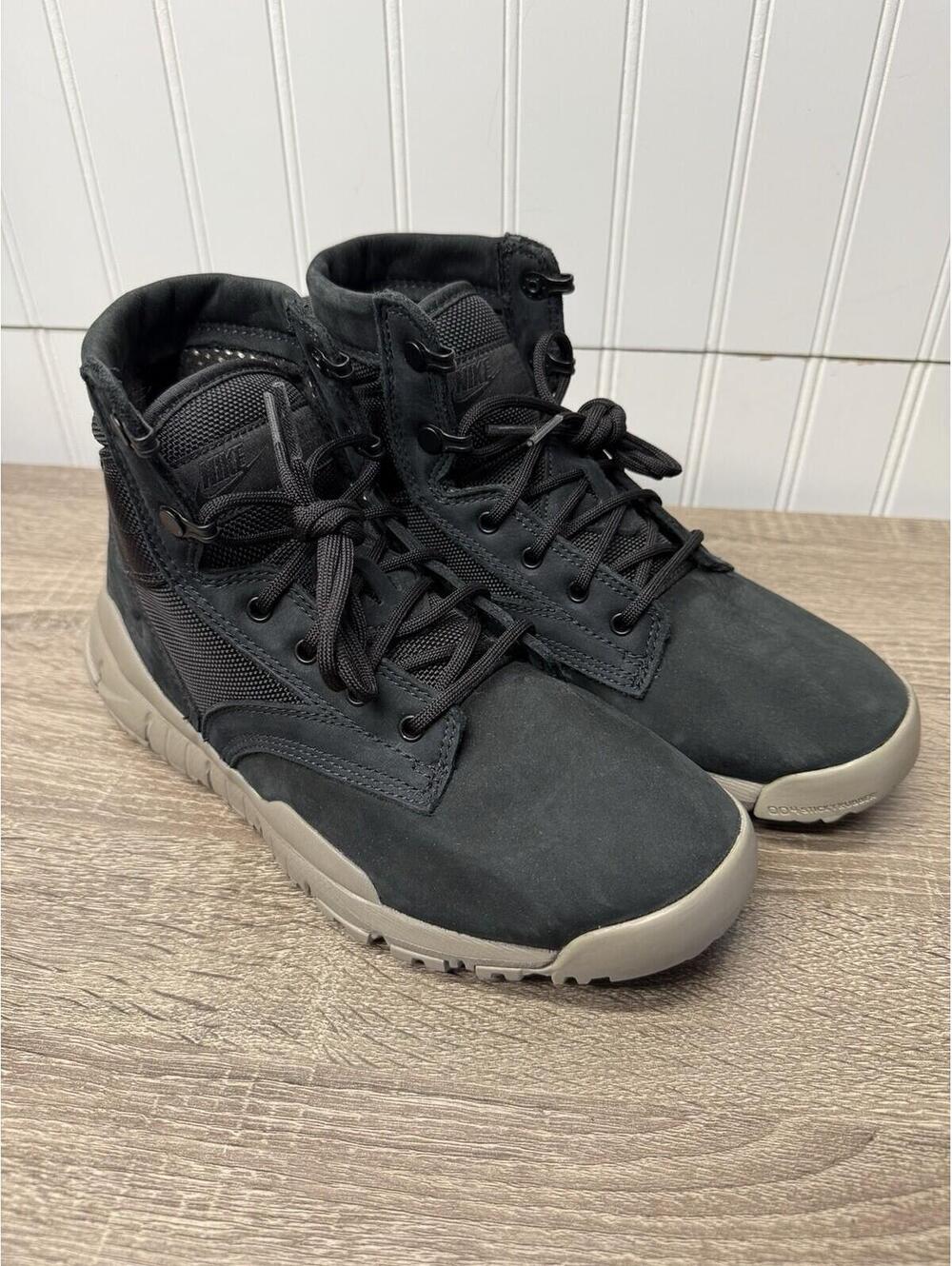 Nike SFB 6" NSW 'Black Light Taupe' Men's 6/ Womens 7.5 Leather Boots 862507-002 - Picture 2 of 7